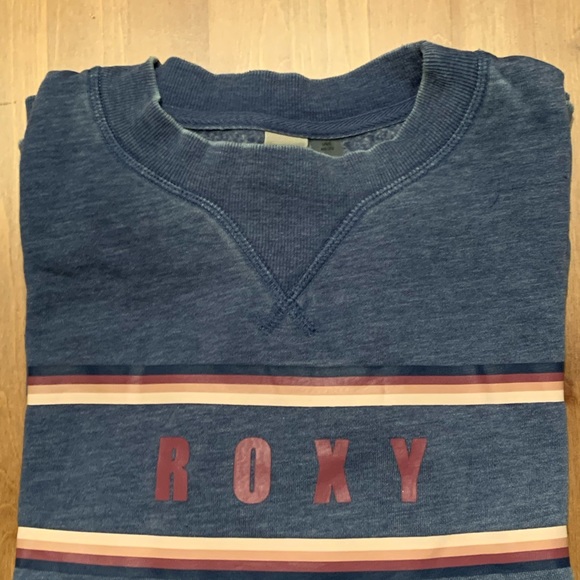 Roxy Blue Sweater, Size L - Picture 2 of 3